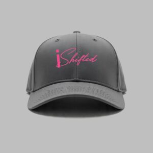 Black Cap Pink Print